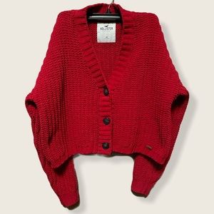 Hollister Cropped Cardigan